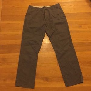 Dark Gray Chinos from Banana Republic